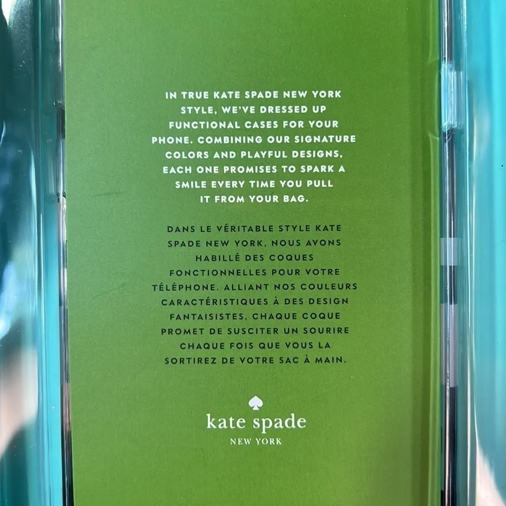 Kate Spade hardshell‎ case for Samsung Galaxy S9+ NEW